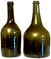 Two bottles for Maas wine, called "thieves", 18th century