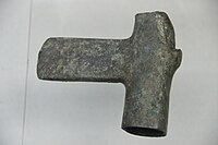 Bronze axe and chisel, Lower Xiajiadian culture