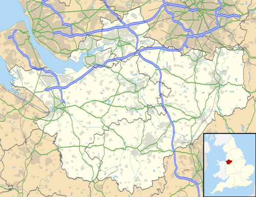 Skinsmoke/Sandbox/Civil parishes/Cheshire is located in Cheshire