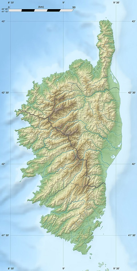 Noclador/sandbox/Royal Italian Army - Italy - September 1943 is located in Corsica