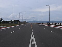 Davao City Coastal Road Bucana northbound