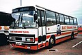 Paramount 3200 I Express on Leyland Tiger chassis, showing the wider two-piece Express door. This coach also has non-standard sliding-ventilator windows.