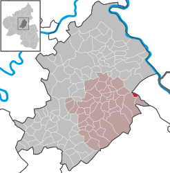 Erbach – Mappa