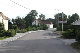 Entrée du village.