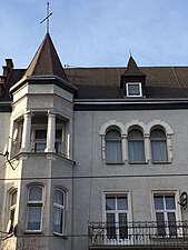 Loggia and bay window