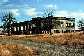 École d'Hanford après son utilisation par les militaires