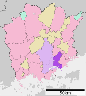 東区 (岡山市)位置図