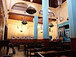 Interior of the synagogue