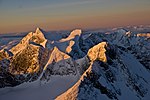 Les paysages alpins du massif Hurrungane.