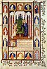 The Annunciation, miniature by Jacquemart de Hesdin from Les Petites Heures of John, Duke of Berry, c. 1400