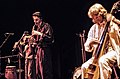 Garbarek with Eberhard Weber and Naná Vasconcelos in Vancouver, British Columbia, Canada in 1987