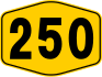 Federal Route 250 shield}}