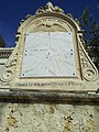 Meridiana all'ingresso del cimitero monumentale di Palazzolo Acreide