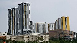 High-rise apartments in Nilai.