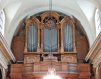 The organ of the church