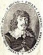 Пауль Флеминг. Гравюра на меди, 1642 год