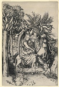 [Rest on] the Flight into Egypt