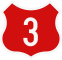 National Road 3 shield}}