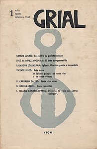 Nº 1 da revista Grial, 1963.