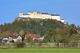 Le Château vu depuis la plaine.