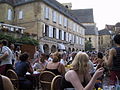 Centre of Sarlat on a summer's day