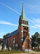 St. Paul Episcopal Church remodeling, Georgetown, Delaware, 1880.