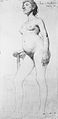 Standing Female Nude at the Metropolitan Museum of Art, 1889