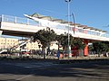 "Policlinico" tram station construction site, October 2013