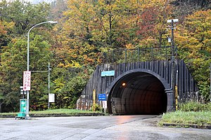 谷トンネル（石川県側）