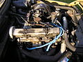 Motor Triumph Slant 4 en un SAAB 99