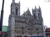 modern photo of Trondheim Cathedral