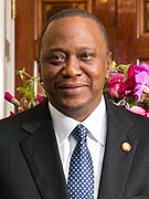 Uhuru Kenyatta, ex-président de la République, - Kenya -