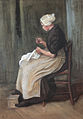 Woman Sewing Watercolor, 1881–82, P. and N. de Boer Foundation, Amsterdam (F869)