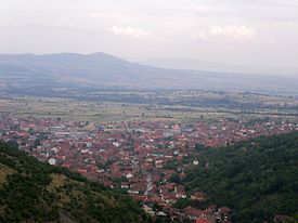 Vue générale de Preševo