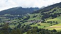 probably Pfons, panorama to the village from the Brennerweg (between Matrei am Brenner and Mühlbachl)