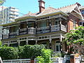 A Filligree Queen Anne style house in Woollahra, New South Wales