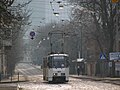 Трамвай № 6 на Промысловой возле ул. Волынской