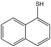 Strukturformel von 1-Naphthalinthiol