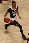 Jayson Tatum is dribbling at the All-American game in 2016