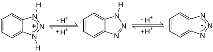 Protolysegleichgewichte von 1H-Benzotriazol