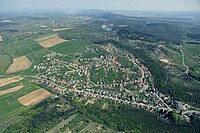 Aerial view of Rudabánya