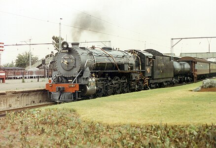 ALCO-built no. 2054 Cheeta at Vereeniging, 7 October 1989