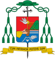 Coat of arms as Auxiliary Bishop of Cebu