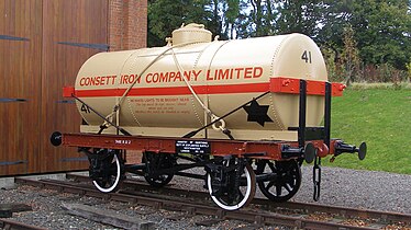 Consett Iron Company tank wagon 41