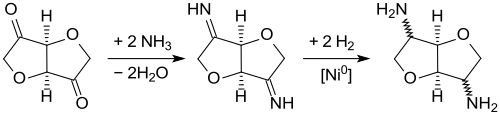 Synthese von Diaminodideoxyhexitolen