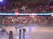 Les fans de Mannheim Adler