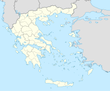 Tempi train crash is located in Greece