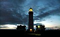 Vue nocturne du phare de Hirtshals