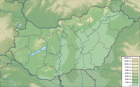 Öcs is located in Hungary