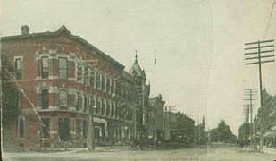 Center Street looking west